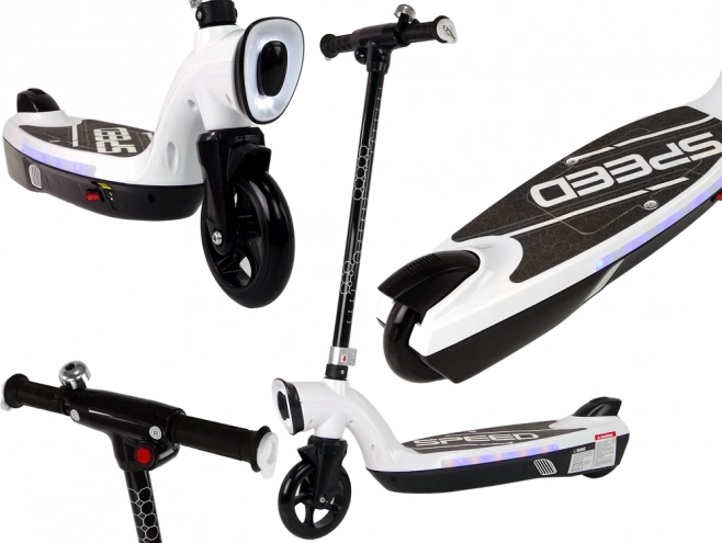 Trotinetă electrică albă