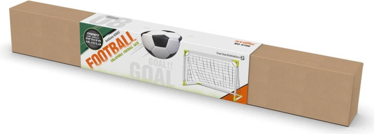 Poartă de fotbal de grădină 90 × 60 × 60 cm cu plasă, minge și pompiță