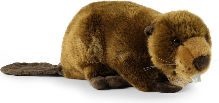 Castor de pluș 28 cm eco‑friendly