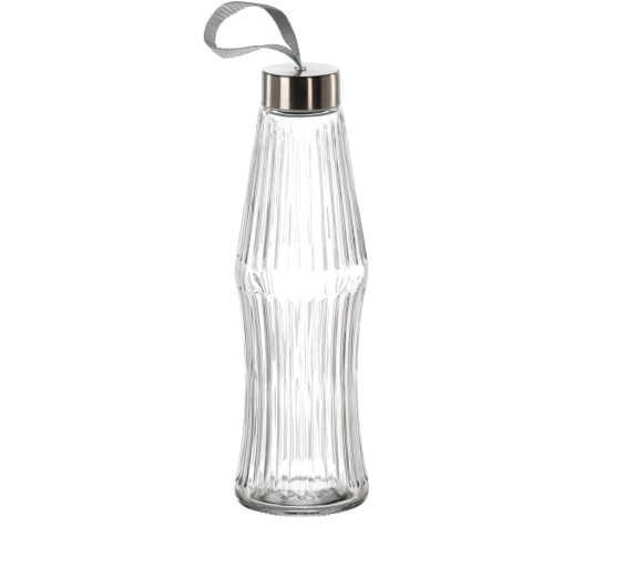 Sticlă 600 ml cu capac cu filet (pachet de 6 buc.)