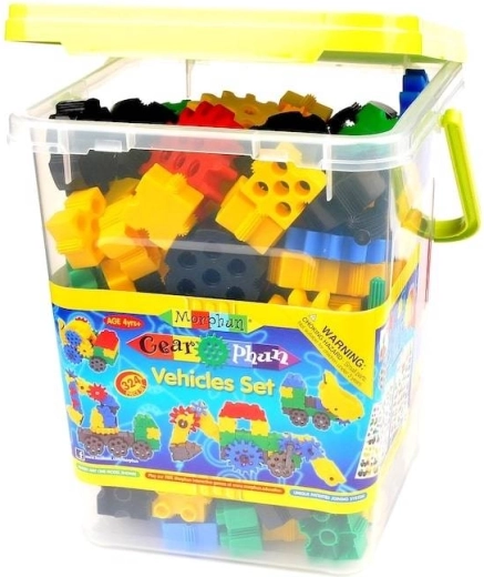 Set de construcție Morphun GearPhun Vehicule 324 piese