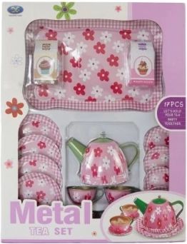 Set de vase metalice pentru copii