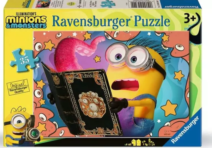 Puzzle Ravensburger Mimoni și monștri 35 piese