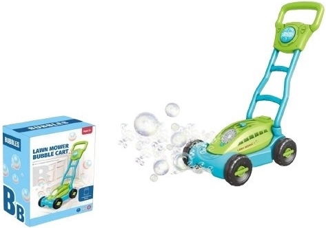 Mașină de tuns cu bule albastră