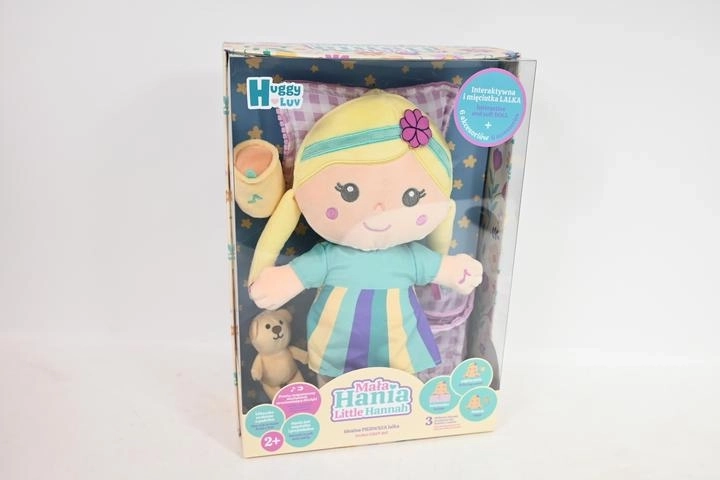 Huggy Luv păpușă moale interactivă Hania cu accesorii - 1 bucată