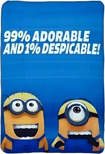 Pătură din fleece Minionii