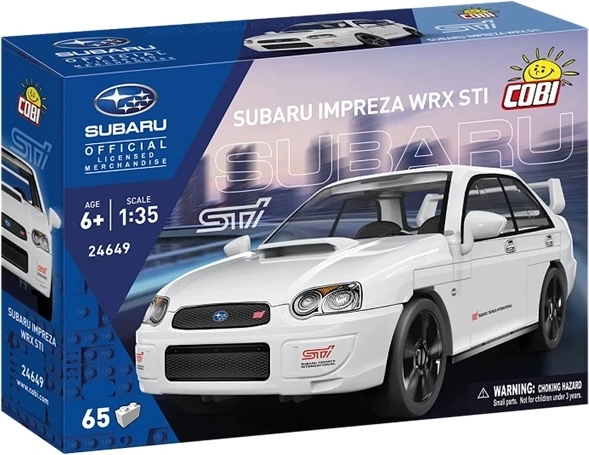 Cobi Subaru Impreza WRX STI – set de construcție 1:35 (65 piese)