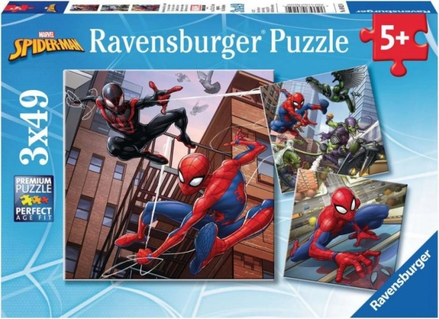 Ravensburger Puzzle Spider-Man 3x49 piese