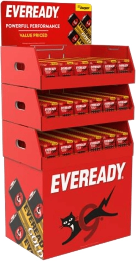 Stativ modular de podea Energizer HK pentru baterii Eveready