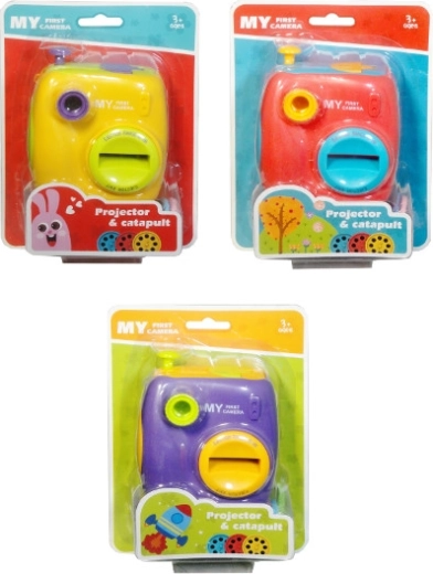 Proiector și catapultă 2‑în‑1 – aparat foto pentru copii