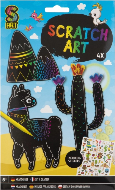 Set creativ creează-ți propriile animăluțe de răzuit – Animăluțe