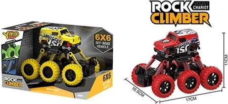 Auto Graffiti Crawler 6WD 1:43 cu mers înapoi