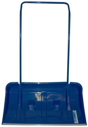 Lopată pentru zăpadă cu lamelă din aluminiu și roți 82 × 42 cm