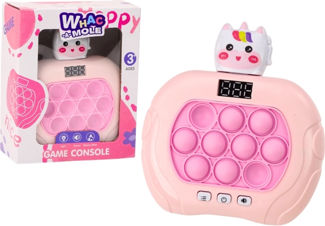 Joc Pop-It Unicorn cu efecte de lumină și sunet