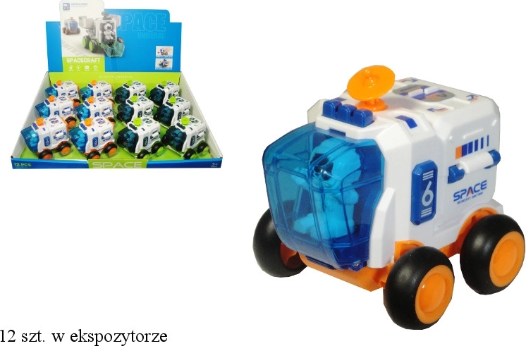 Mașină spațială cu astronaut