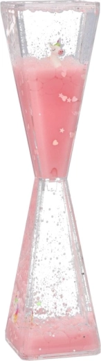 Clepsidră fluidă 3D cu unicorn