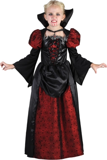 Costum de vampiriță pentru copii 120–130 cm