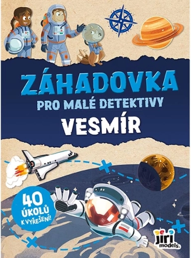 Carte de enigme pentru mici detectivi: Spațiul