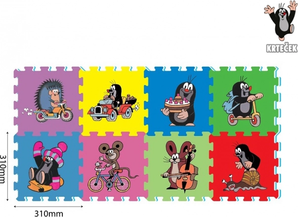 Covor din spumă KRTEČEK 29 × 29 cm