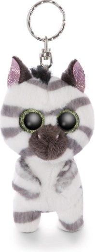 Breloc din pluș Zebra Mankalita NICI Glubschis Safari Edition