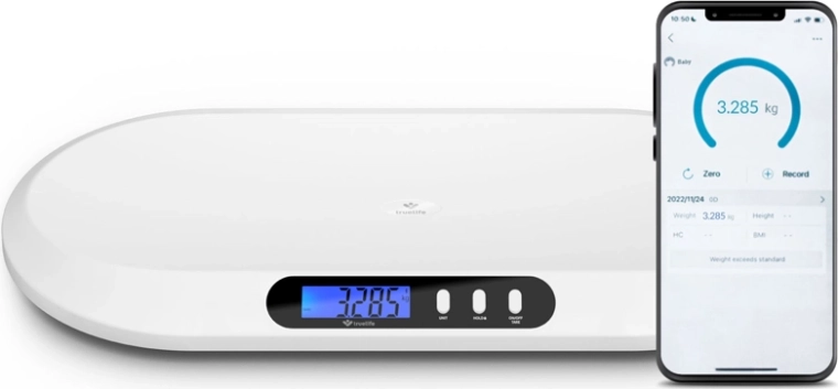 Cântar digital pentru bebeluși TRUELIFE BabyScale B5 BT cu Bluetooth