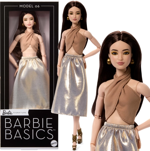 Păpușă de colecție Barbie Signature Basics model 06