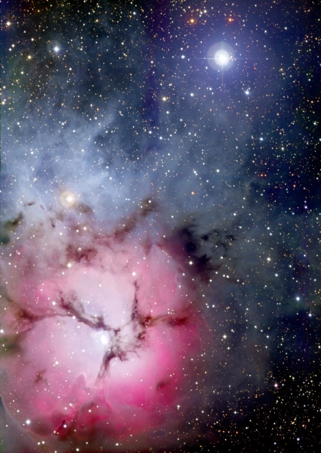 Puzzle Nebuloasa Trifid 1000 piese