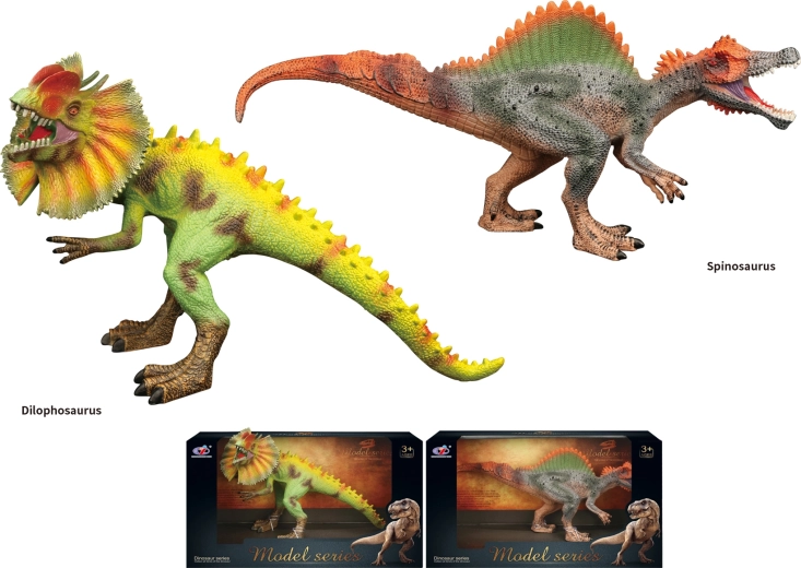 Lumea dinozaurilor – set figurine cu dinozauri, 2 tipuri