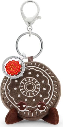 Keeleco breloc pentru geantă biscuiți cu ciocolată 12 cm