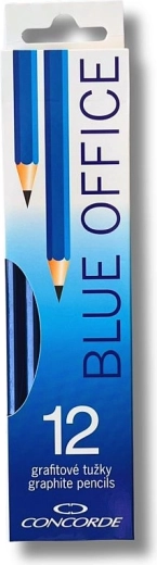 Creioane grafit CONCORDE Blue Office 2B, 12 buc
