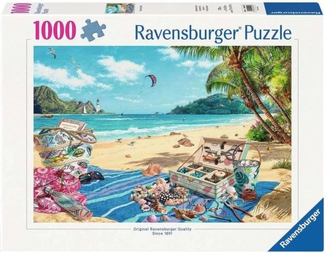 Puzzle Ravensburger Colecționar de scoici, 1000 de piese