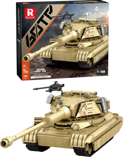 Stavebnică tanc T-44 World of Tanks 1128 piese