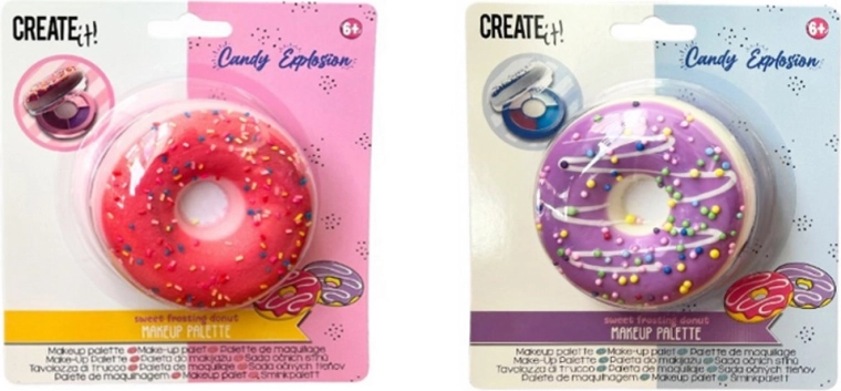 Create It! Candy paletă de machiaj în formă de gogoașă