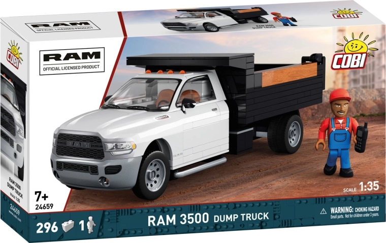 Cobi RAM 3500 basculantă 1:35 (296 de piese)