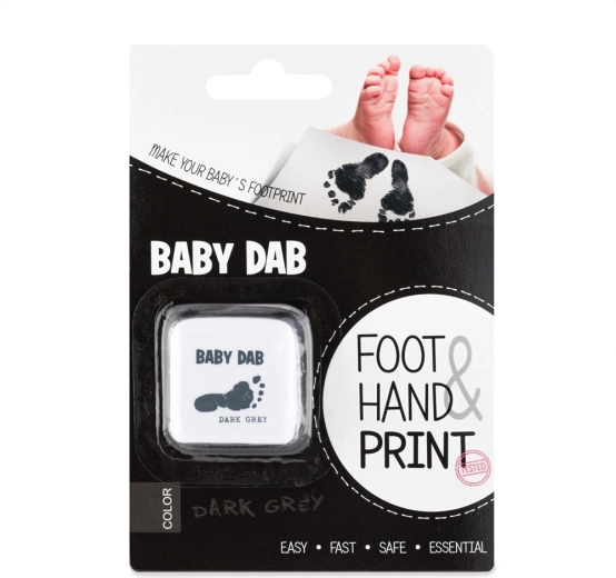 Baby Dab vopsea pentru amprente de bebeluși – gri