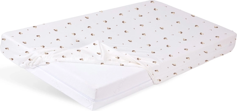 Babymatex cearșaf jersey cu elastic pentru pătuț 60 × 120 cm ursuleț - 1 bucată