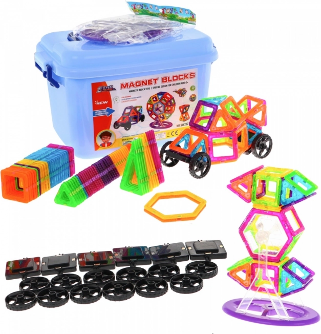 Set mega magnetic 248 piese