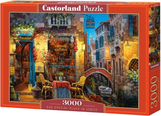 Puzzle 3000 piese locul nostru special din Veneția