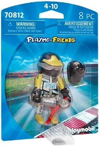 PLAYMOBIL Playmo-Friends pilot de curse 70812