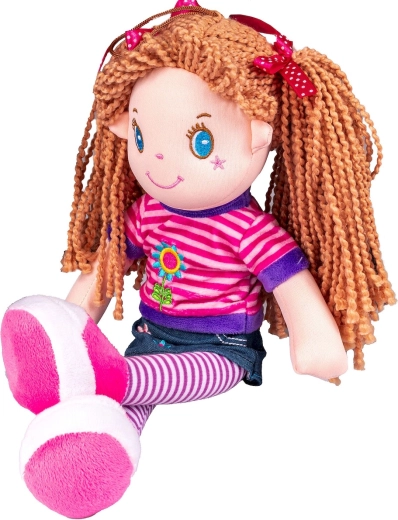 Păpușă moale și catifelată pentru îmbrățișat