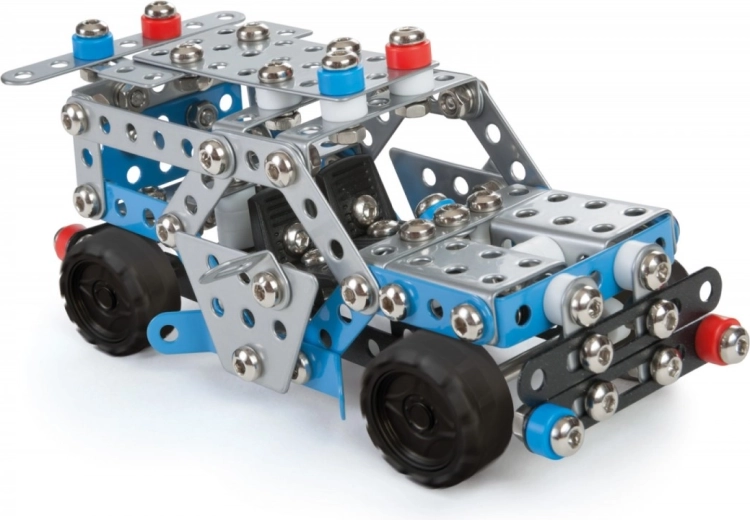 Vehicul de poliție realist din 302 piese