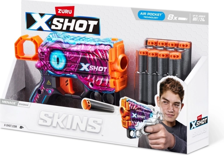 Distanță de până la 27 de metri cu tehnologia Air Pocket Dart