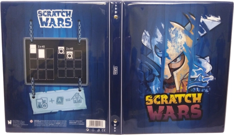 Buzunare adaptate cărților Scratch Wars