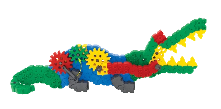 Modele mobile de rechin și crocodil