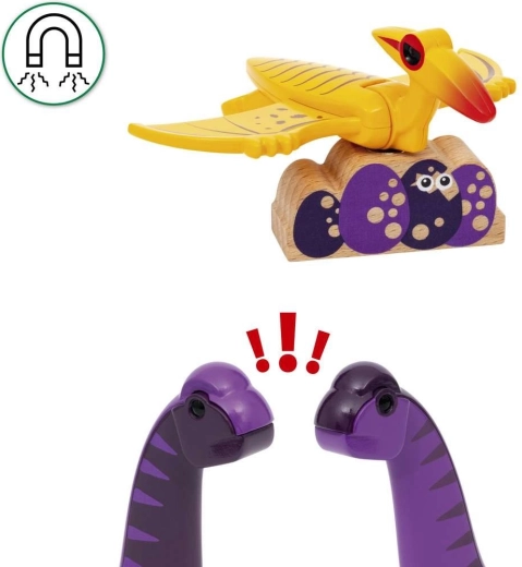 Dinozauri mobili cu magneți Brio