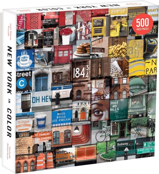 Puzzle Galison Colorat New York 500 Piese