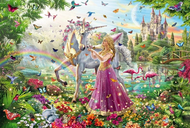Puzzle SCHMIDT zână în pădurea magică 200 de piese