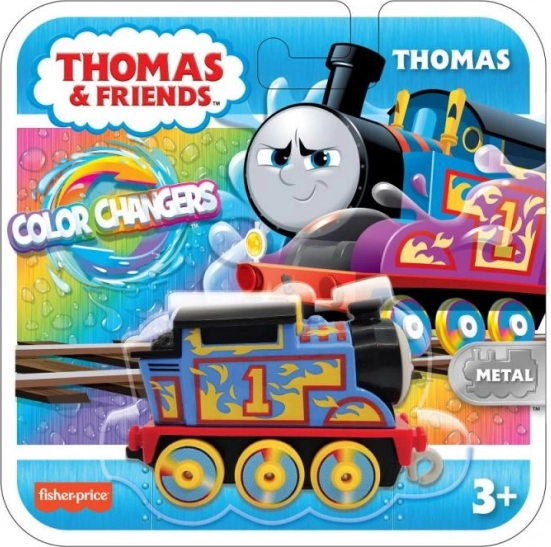 Fisher-Price Color Changers locomotivă metalică de tras – schimbător de culori THOMAS & FRIENDS