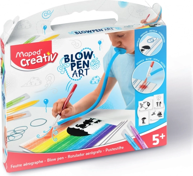 Maped set de carioci de suflat Blowpen String'Art