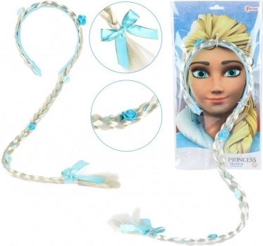 Bentiță cu coadă împletită pentru prințesa de gheață TOI-TOYS